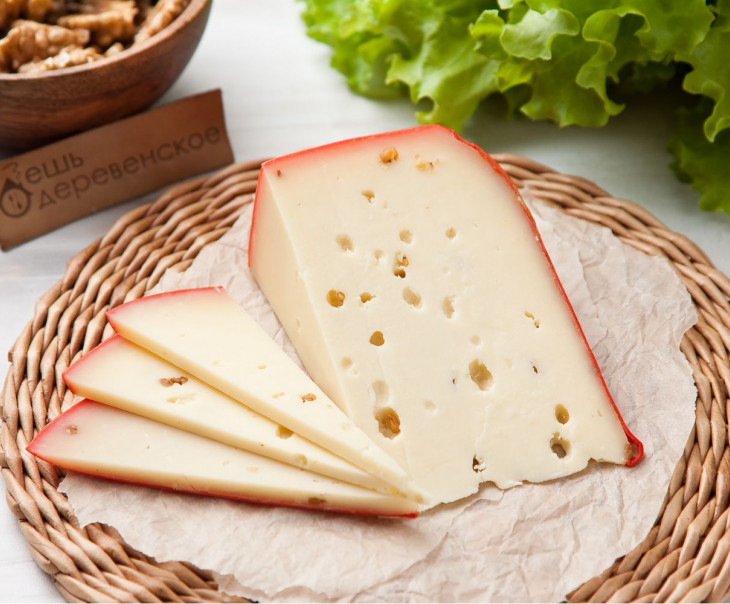 6884 Сыр "Амстеллер" с пажитником Вкусляндия  - Вид №1