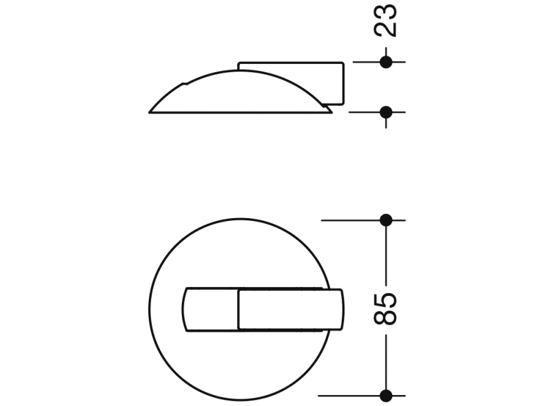 625 напольный дверной буфер HEWI System 111 | Polyamid  - Вид №19