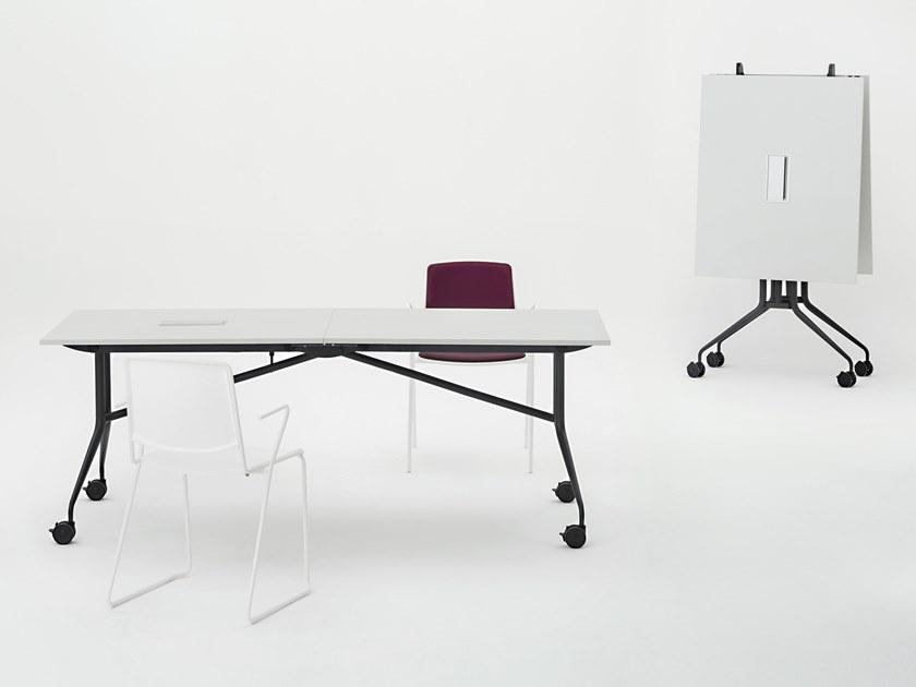 Mara Прямоугольный складной стол на колесиках  286  - Вид №10