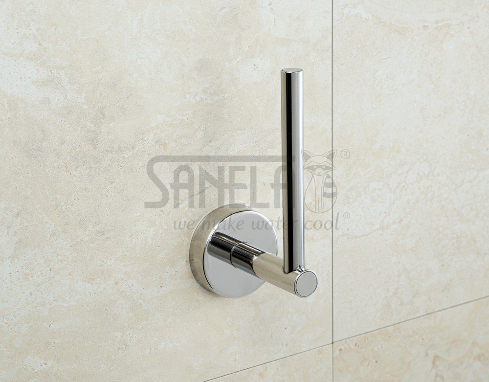 62230 Нержавеющий держатель туалетной бумаги, глянцевая поверхность SANELA  - Вид №1