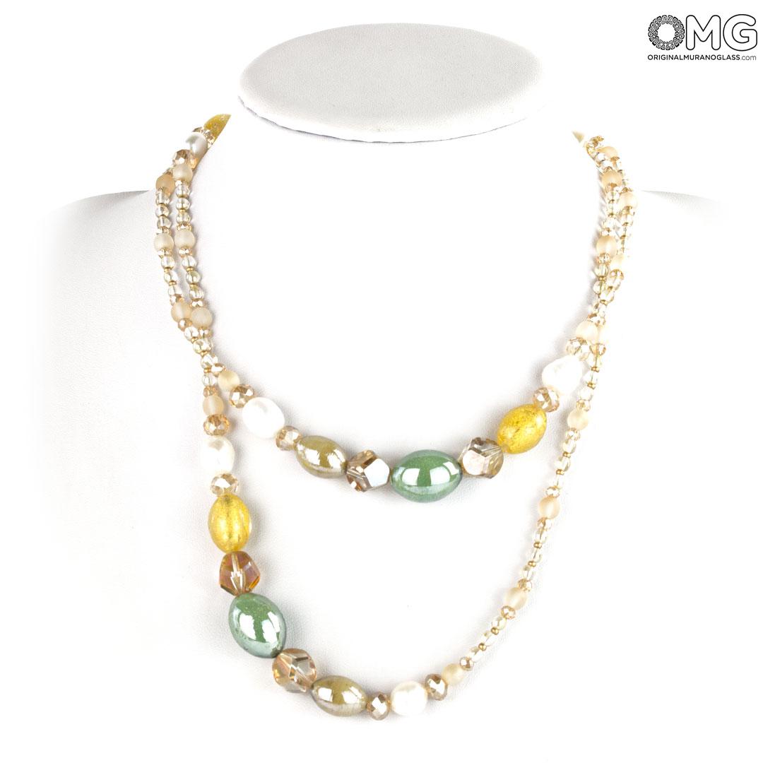 3953 ORIGINALMURANOGLASS Набор украшений Морской песок - Коллекция Antica Murrina - муранское стекло OMG  см  - Вид №1