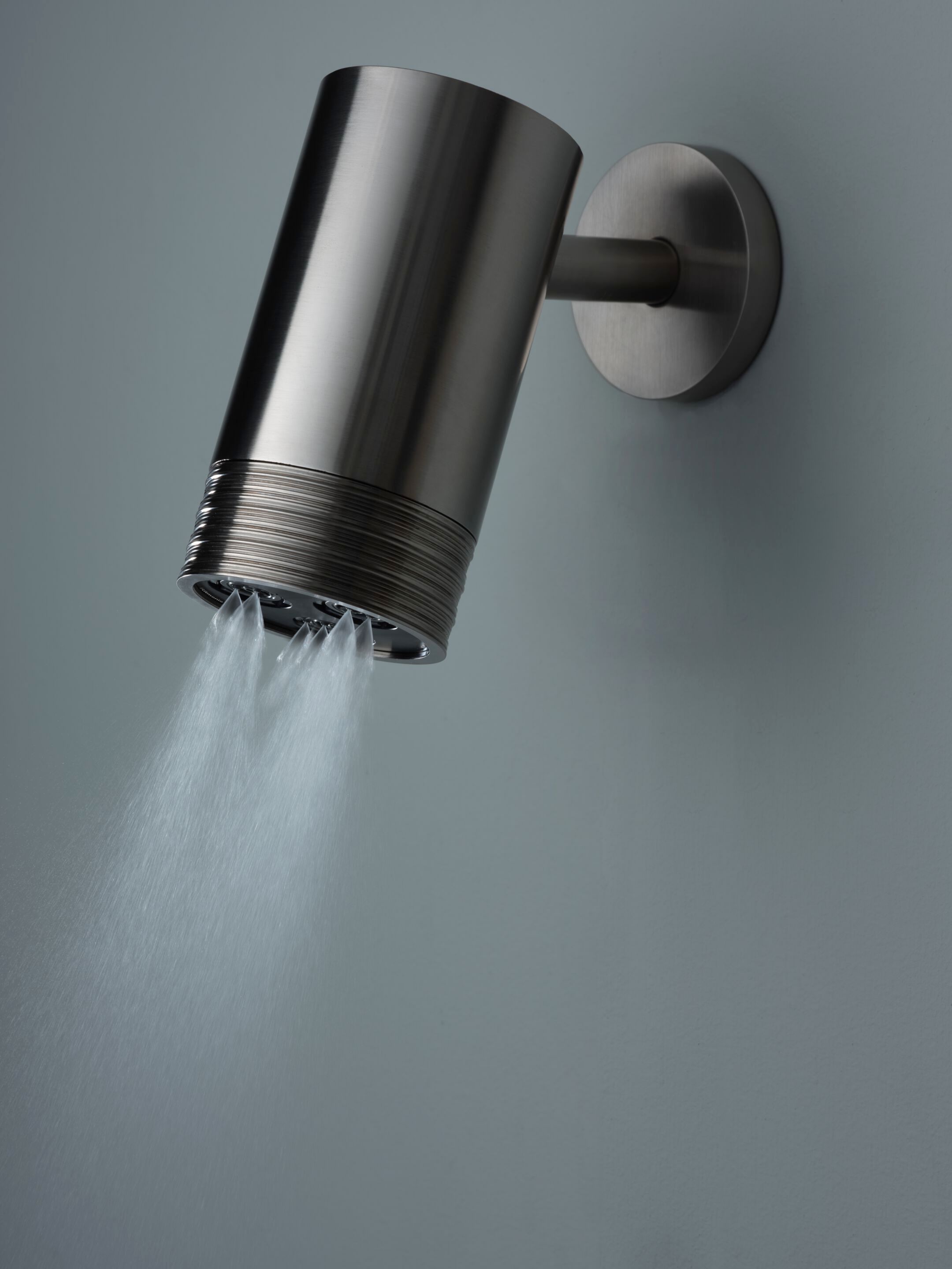 Латунная круглая регулируемая душевая головка с рычагом Ritmonio Diametro35 Wellness Footprinti ARCH-00115931 - Вид №3