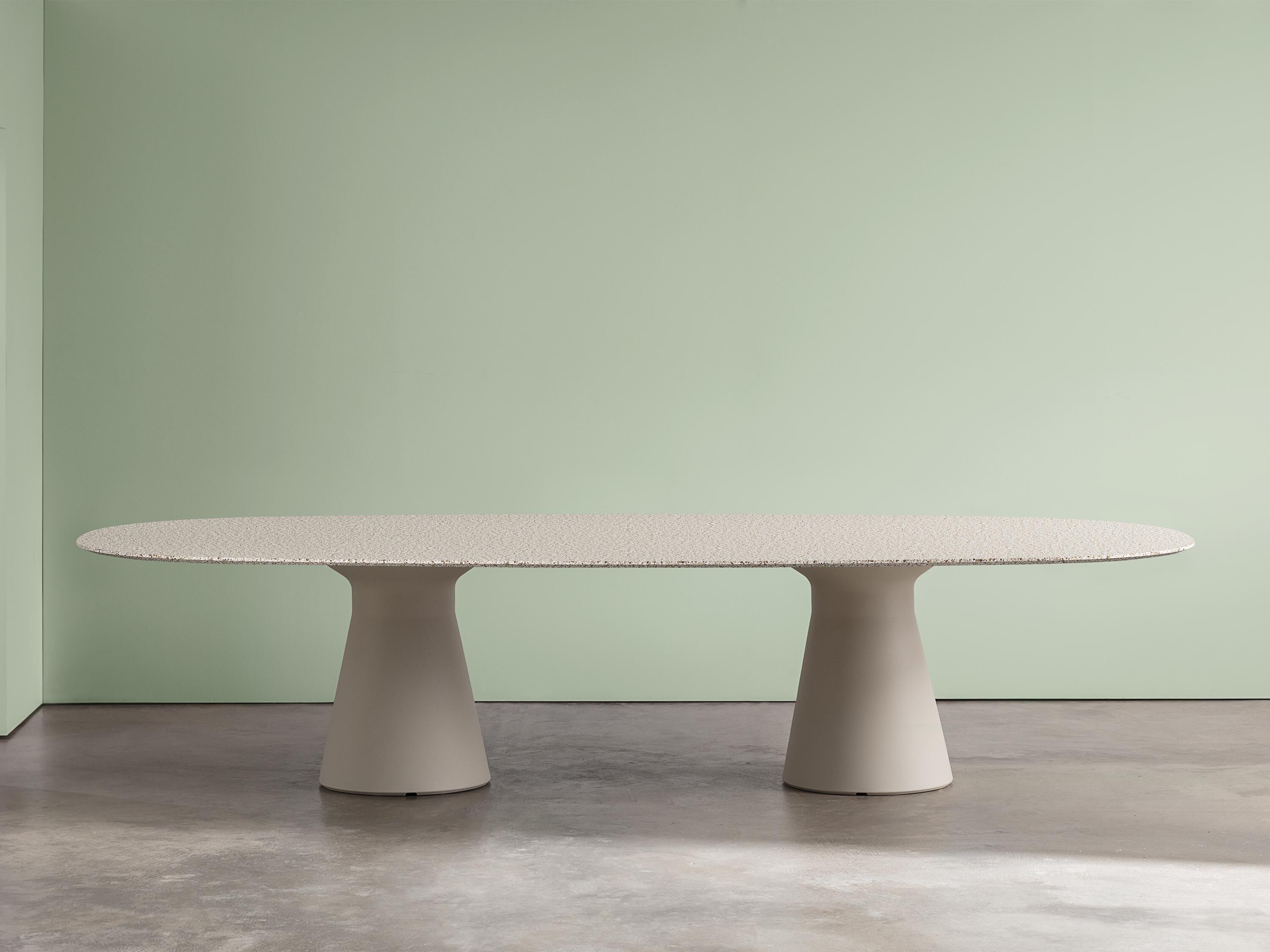 Садовый стол с термополимерным основанием Andreu World Reverse Outdoor ARCH-00107772 - Вид №1