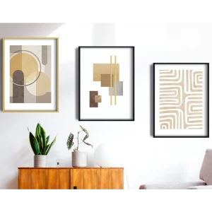Постер Геометрия 30x40 см 3 шт.