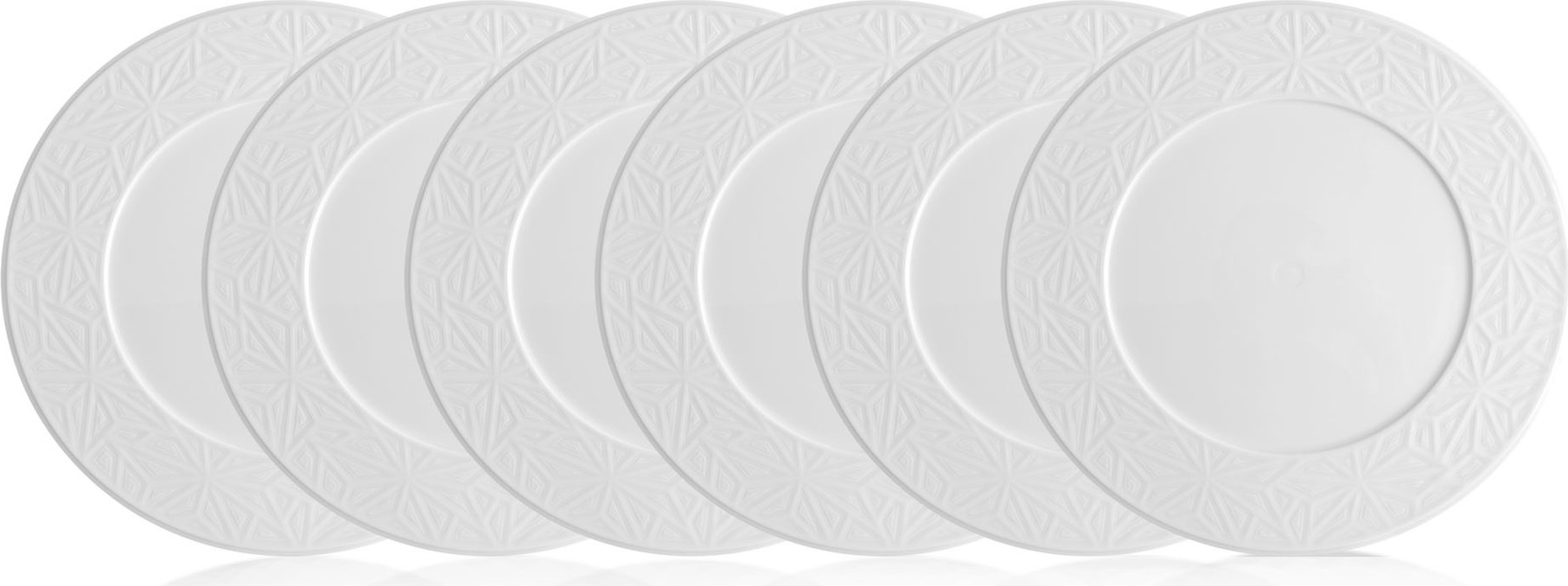 10664320 Meissen Набор из 6 тарелок подстановочных Meissen "Витрув", 33см Фарфор, Керамика 