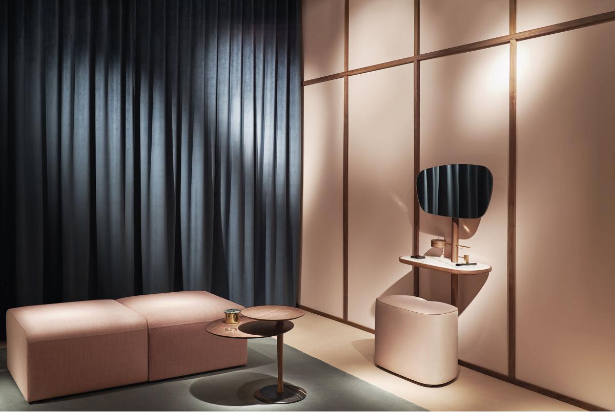 072280 Туалетный столик мрамор Nomon Momentos 