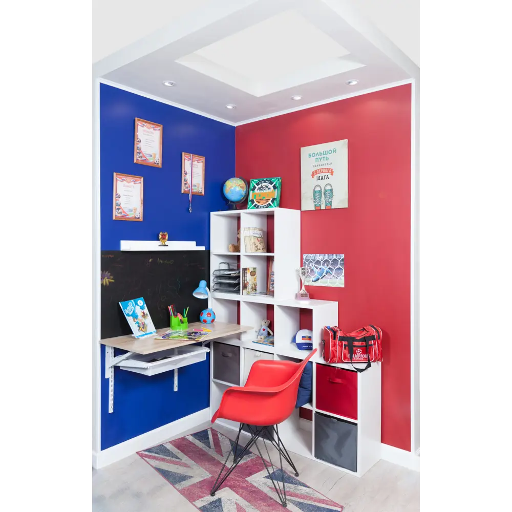 Стеллаж 3 секции 36x103x31 см, цвет белый Santreyd STLM-2101118 - Вид №8