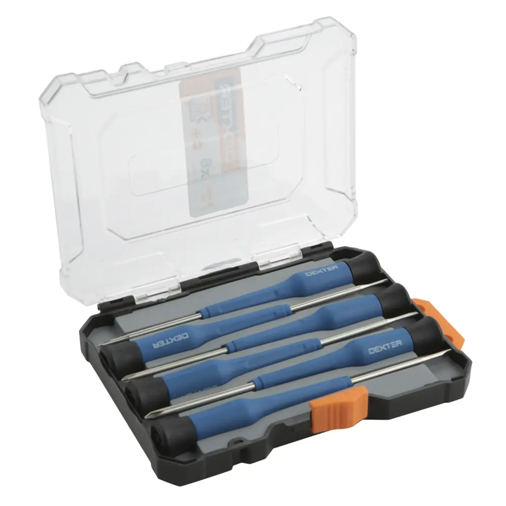 Набор прецизионных отверток Dexter для точных работ, 6 предметов 18149170 STLM-0009642 - Вид №17