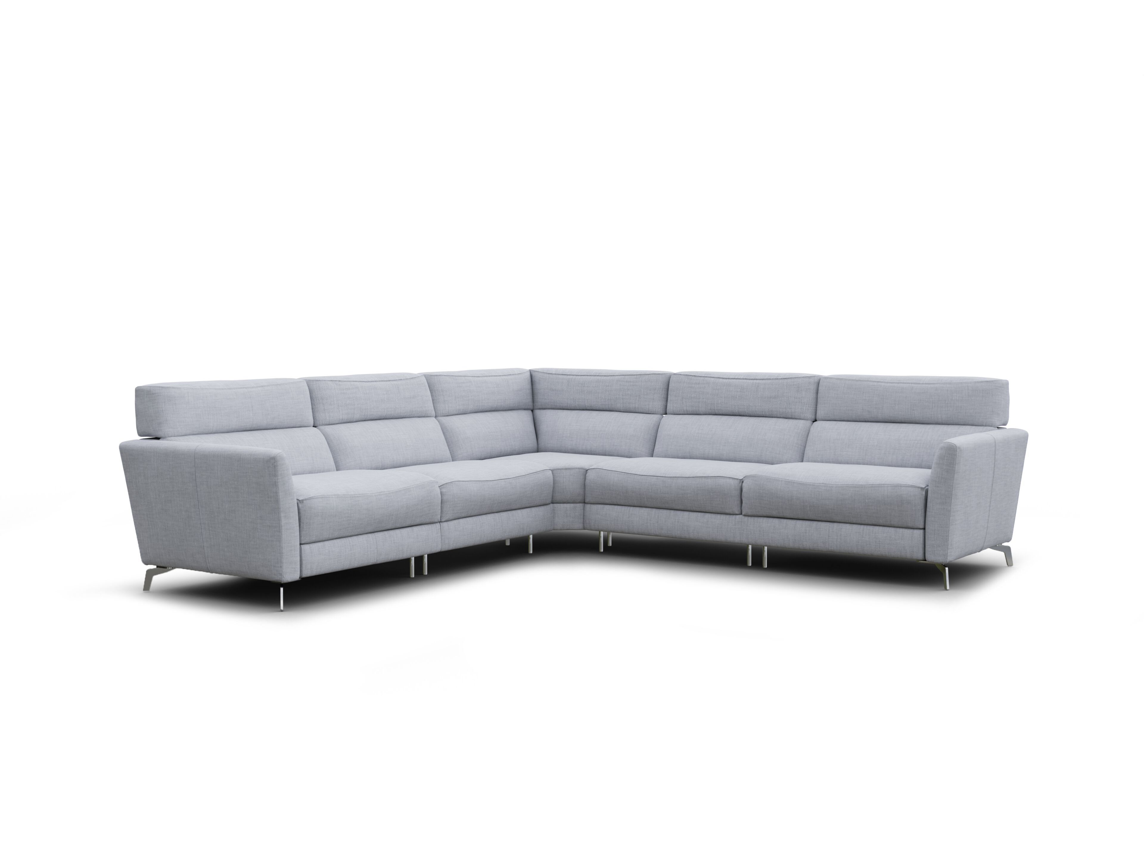 Угловой диван с откидной спинкой из ткани Natuzzi Italia Стэн ARCH-00114422 - Вид №4