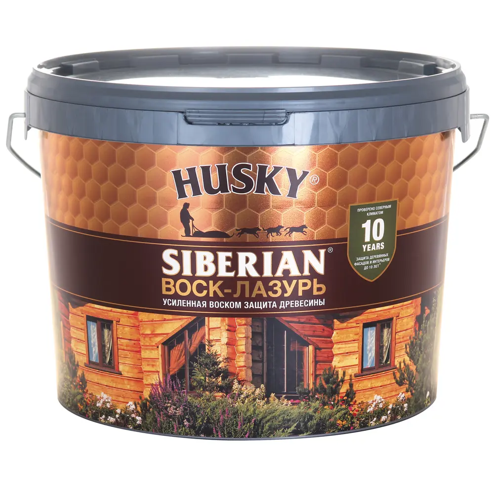 Воск-лазурь Husky Siberian для дерева - защита и эстетика 86765102 STLM-0071492 - Вид №1