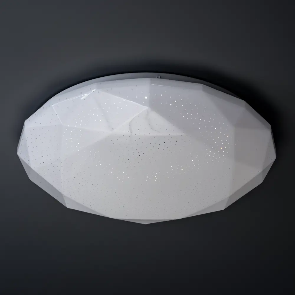 84428294 Светильник настенно-потолочный светодиодный диммируемый Ritter Brilliance c Алисой с д/у 60Вт 2700К-6500К+RGB цвет белый STLM-0049865  - Вид №2