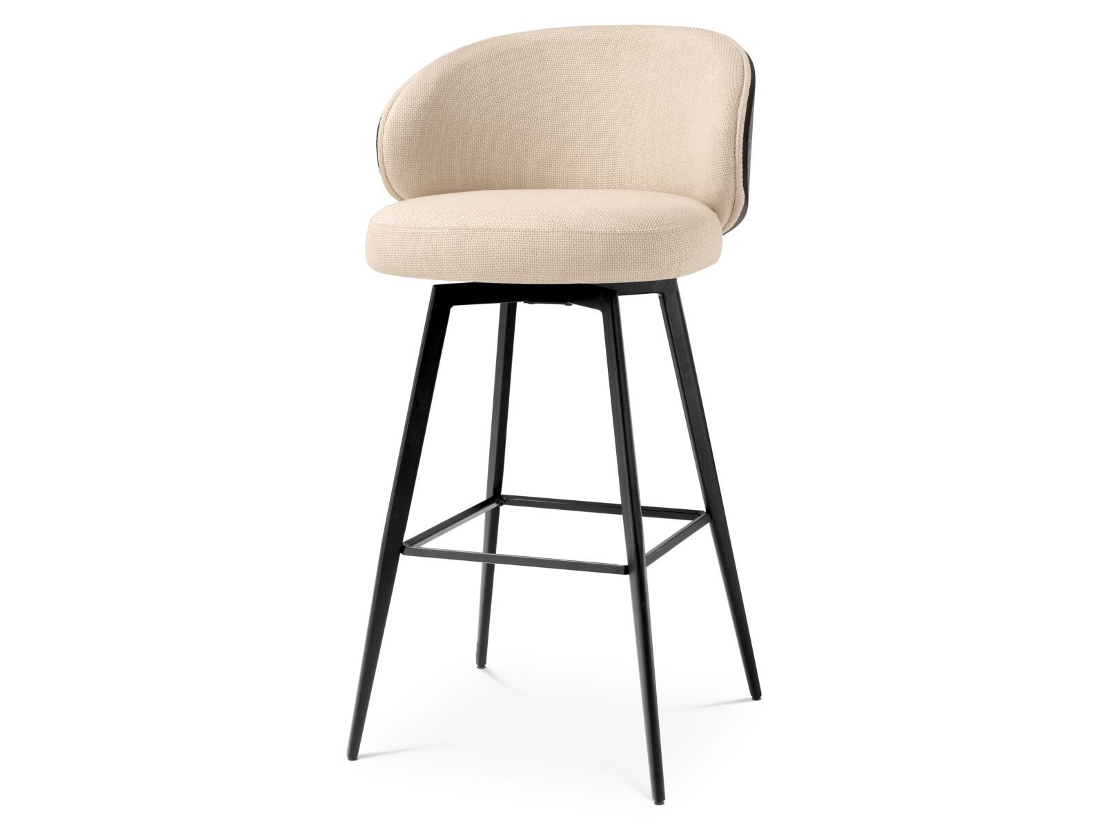 Высокий тканевый стул с подставкой для ног Eichholtz CAMEROTA ARCH-00118500