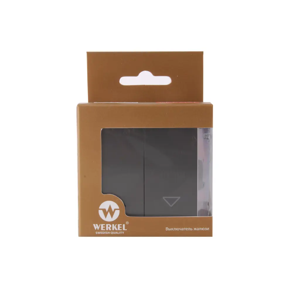 Выключатель жалюзи Werkel черный Встраиваемые механизмы STLM-2160968 - Вид №2