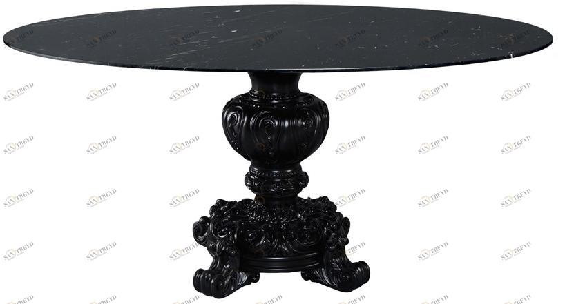 Jetclass Круглый обеденный стол из мрамора  Jcw201a, jcw201b, jcw201e 
