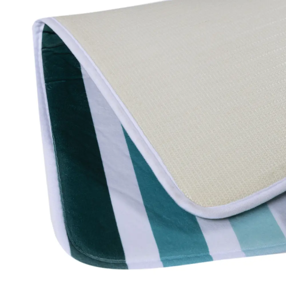 Коврик для ванной Штиль ADB231122S 45x70 см цвет бело-синий Santreyd STLM-2084754 - Вид №5