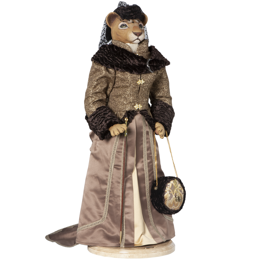 76041 Коллекционная кукла Львица Мадам Лили BOGACHO 4627138150436