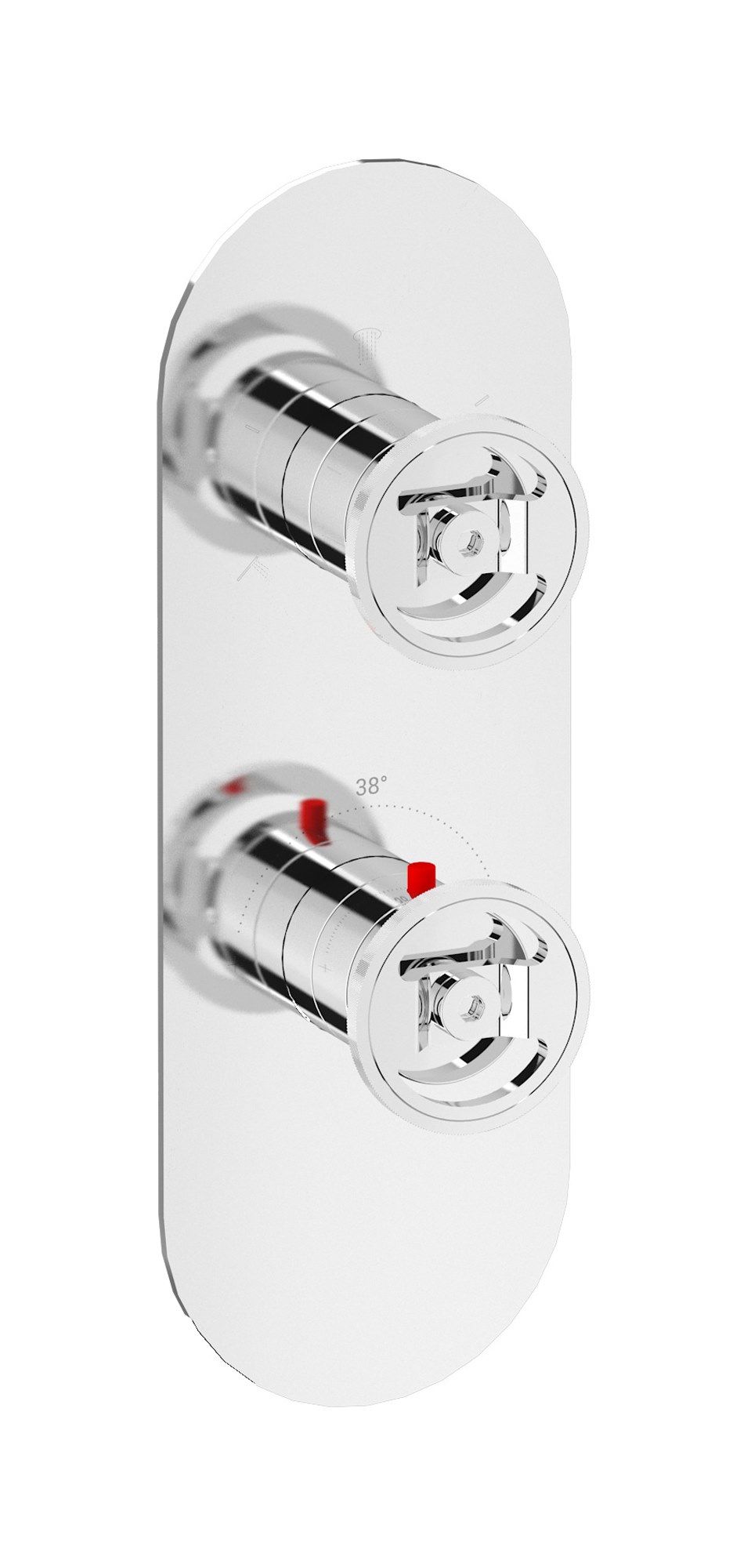 Термостатический смеситель для душа с переключателем IB Aqua ARCH-00085463 - Вид №3