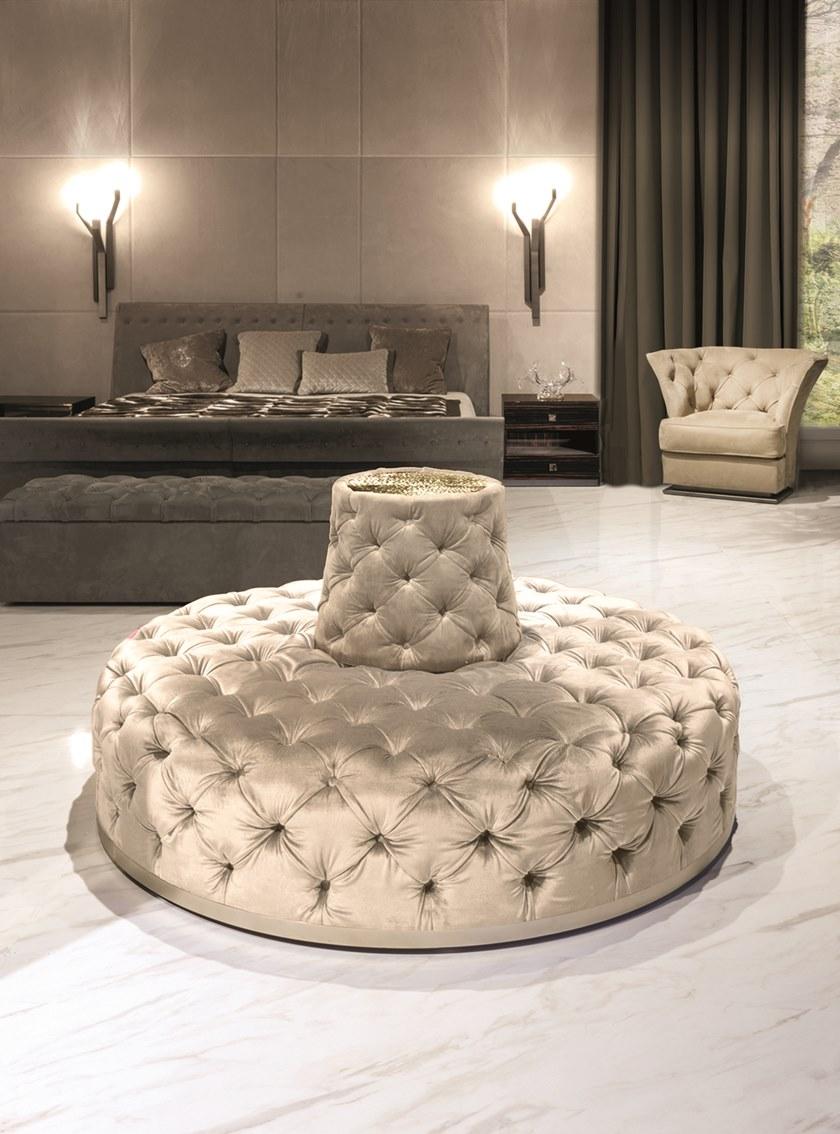 Longhi Круглая скамья из тафтинга Loveluxe 2015 – regency collection X 420 - Вид №3