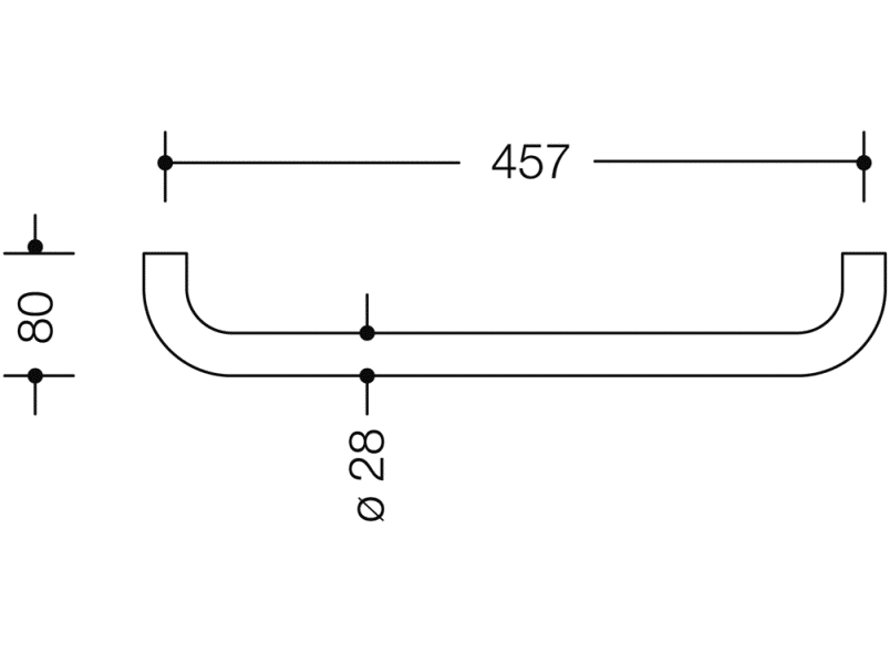 477.30.210 держатель для банного полотенца HEWI Serie 477/801  - Вид №3