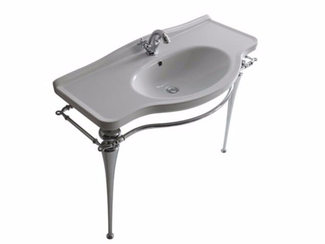 Консольный умывальник с держателем для полотенец Galassia ETHOS ARCH-00017895