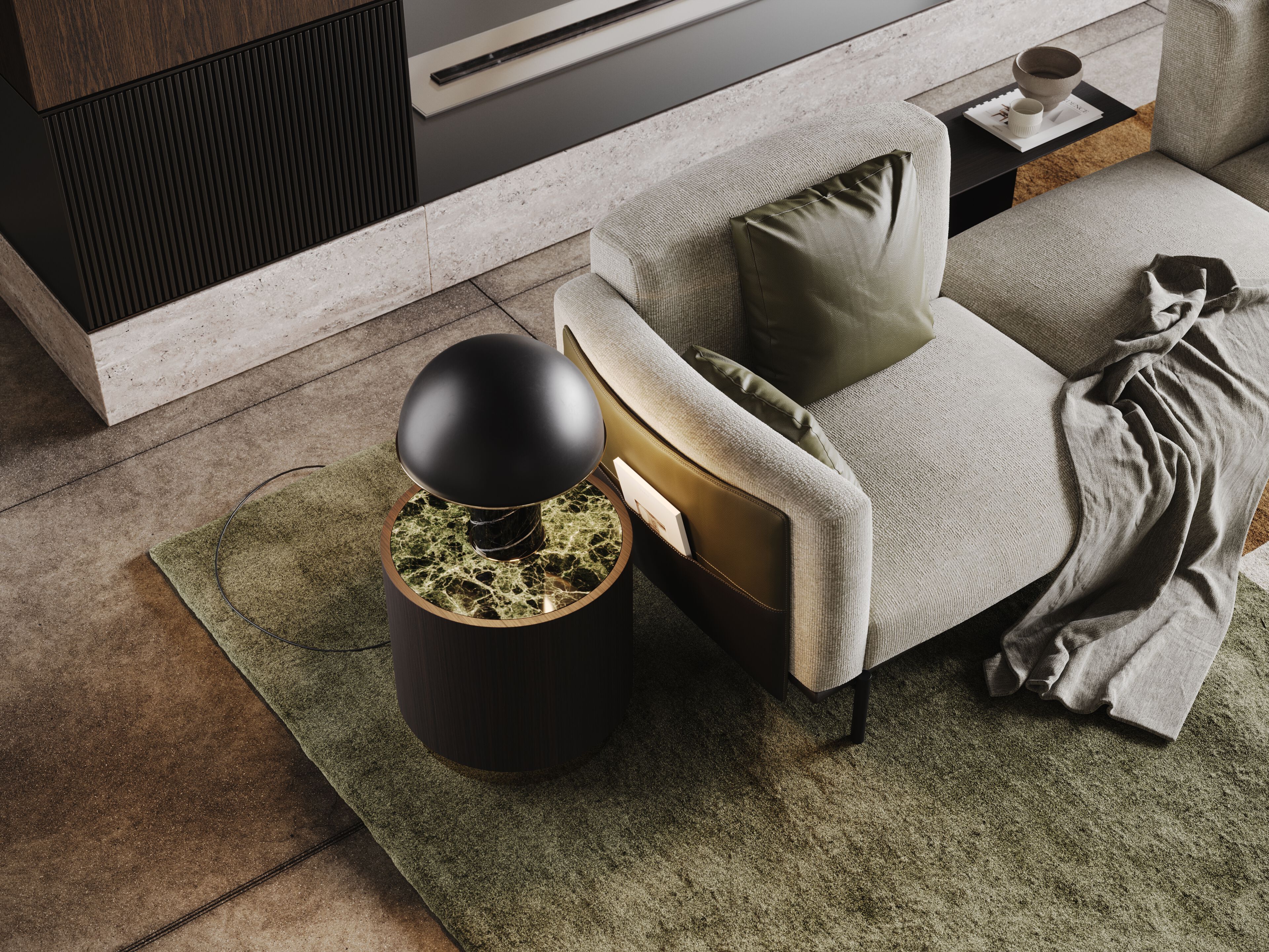 Модульный диван Laskasas холст ARCH-00126063 - Вид №2