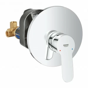 Смеситель для душа GROHE StartEdge (внешняя и встраиваемая части), хром (29082000)