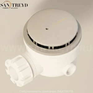 Flaminia PLFC Донный клапан с серой накладкой для душевого поддона PLFC.1019