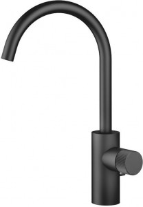 33500665-33 pure смеситель для умывальника однорычажный со сливным гарнитуром - чёрный матовый Dornbracht Meta