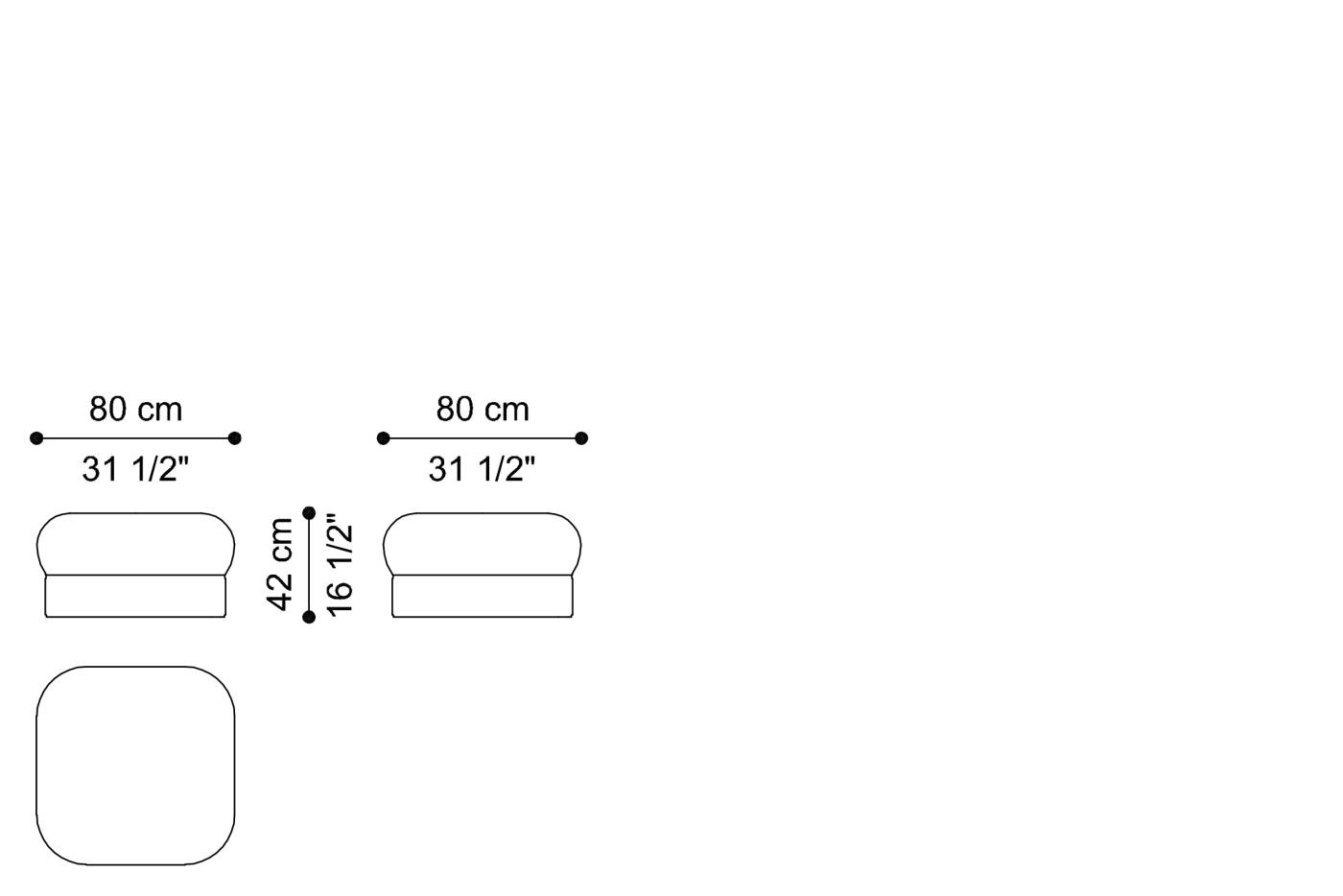 Диван из нубука Gianfranco Ferré Home ALEXANDER 2.0 ARCH-00052063 - Вид №20