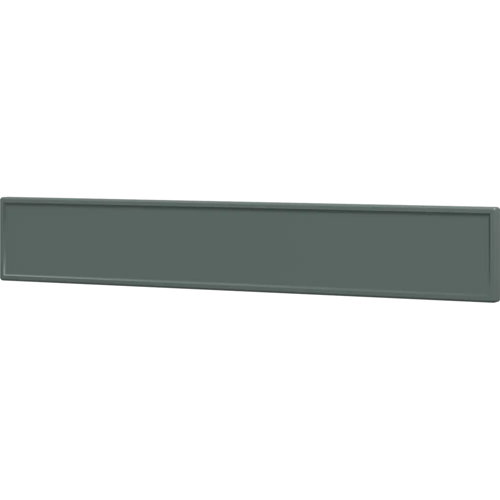 Фасад выдвижного ящика Инта 79.7x12.5 см KONSENSA МДФ цвет зеленый Инта зелёная STLM-2093877 - Вид №1