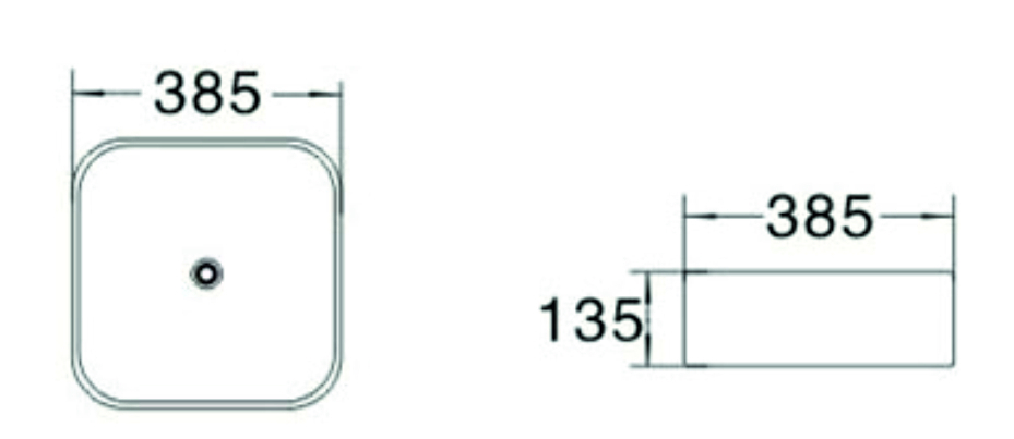 Раковина чаша SL-1052 SANTILINE  - Вид №1