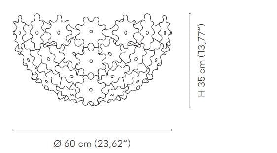 Потолочный светильник ручной работы из дутого стекла VENINI Esprit ARCH-00044319 - Вид №2