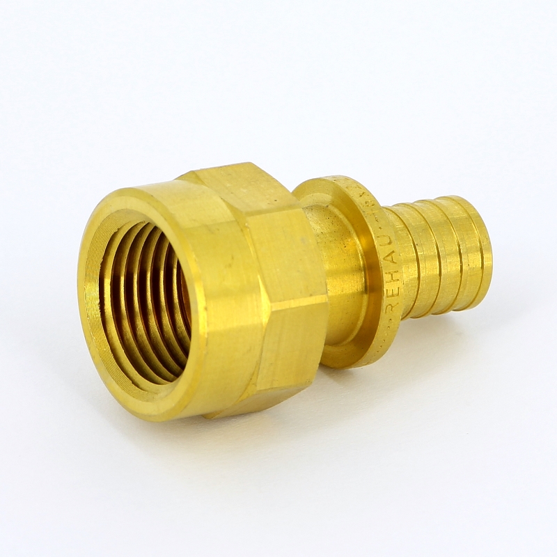 Муфта надвижная В латунная REHAU 16х1/2" 259515 - Вид №3