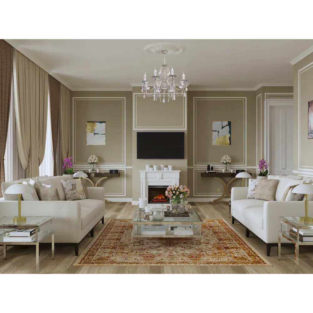 Молдинг настенный полистирол С40/70 белый 12x68x2000 мм Santreyd STLM-2168503 - Вид №2