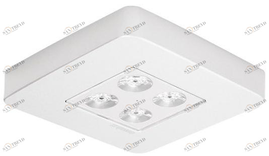 DAISALUX Аварийный светильник потолочный из алюминия sun-id-1385644