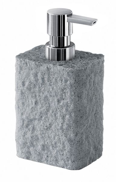 AR80(08) Gedy G-Aries, настольный дозатор, цвет хром - серый