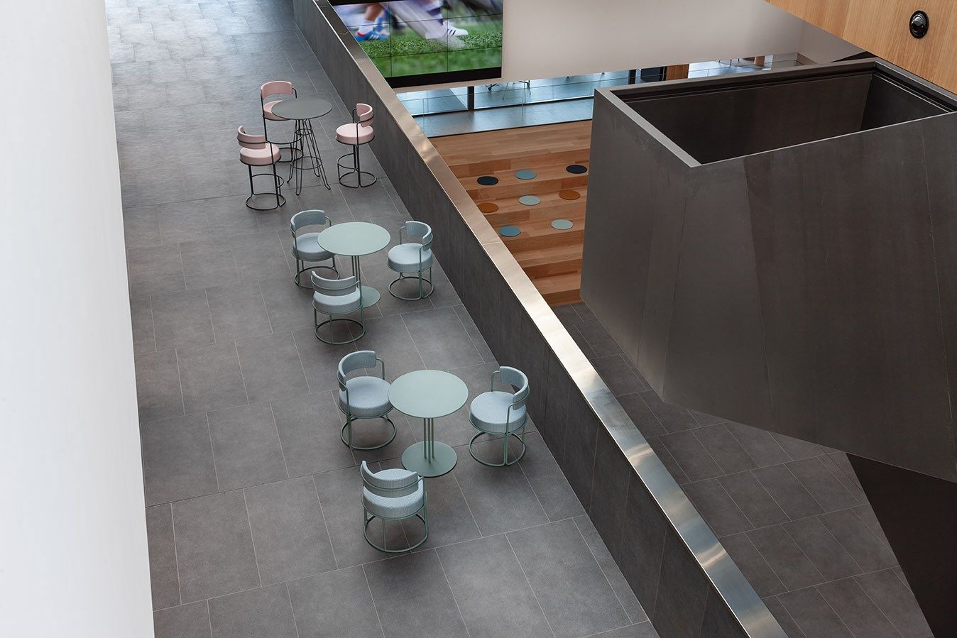 Стальной круглый садовый стол iSimar Paradiso ARCH-00098645 - Вид №10