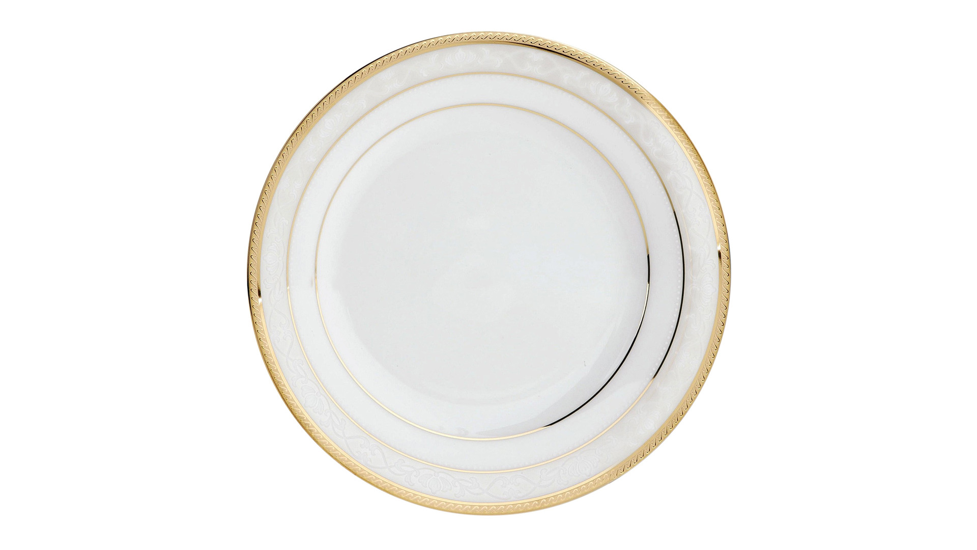 10655232 Noritake Сервиз столовый Noritake "Хэмпшир, золотой кант" на 6 персон 27 предметов Фарфор  - Вид №2