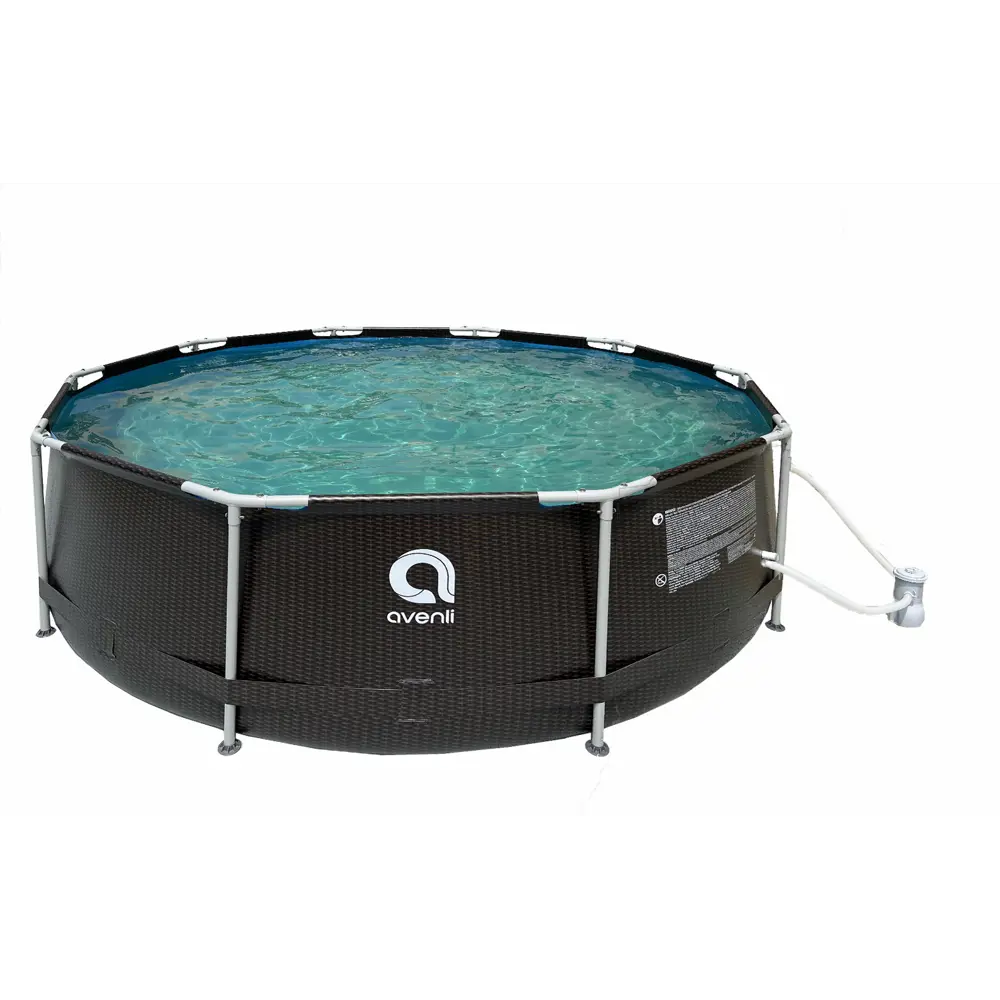 Каркасный бассейн Avenli круглый 360x99 см с насосом 89335102 STLM-0960859 - Вид №2
