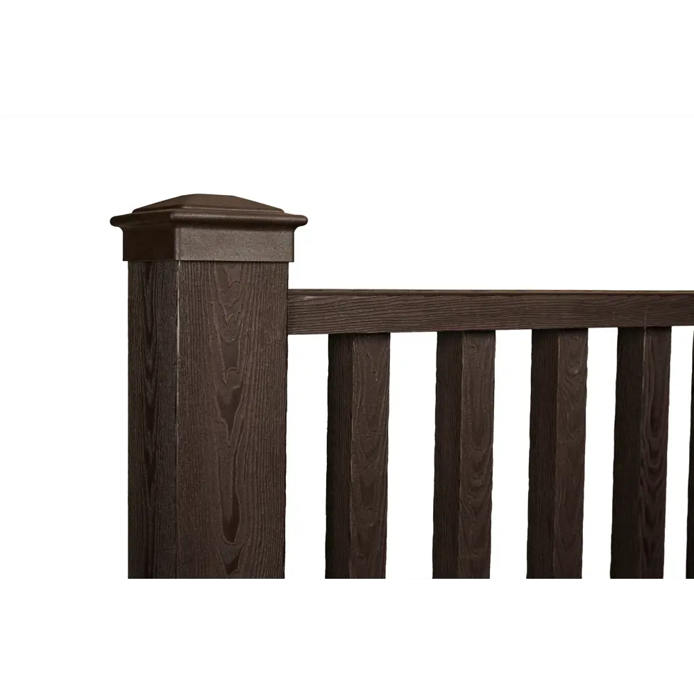 Комплект ограждений Groentec ДПК венге Santreyd STLM-2135356 - Вид №5