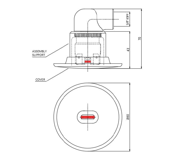 Система пожаротушения water mist AQUATECH® ASN ARCH-00009651 - Вид №3