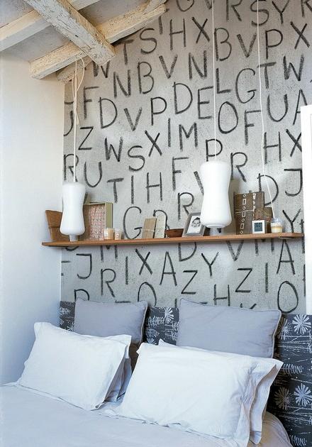 Wall&decò С надписью Contemporary wallpaper 2010 sun-id-1473456 - Вид №1