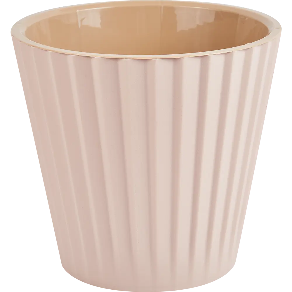 Горшок цветочный Ingreen Sand ø19 h17.7 см v3.3 пластик кремовый STLM-2020337