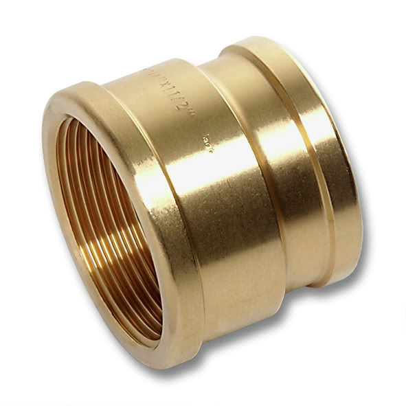 25521238R SANHA 552 муфта редукционная, латунь 1/2x3/8 мм  - Вид №1