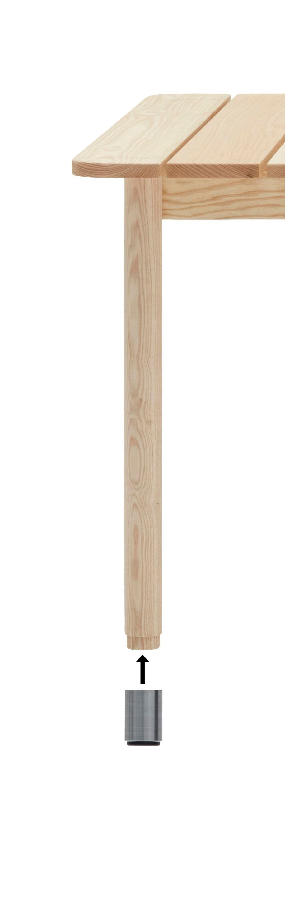 Деревянный прямоугольный стол с металлическими ножками Billiani Harry'S ARCH-00119275 - Вид №2