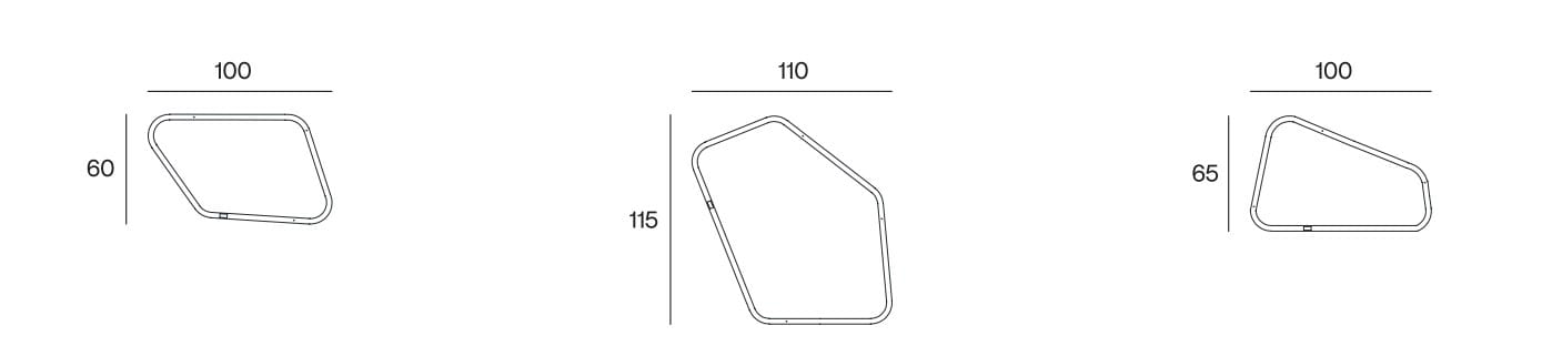 Металлический светодиодный подвесной светильник Henge Световые кольца ARCH-00036934 - Вид №3