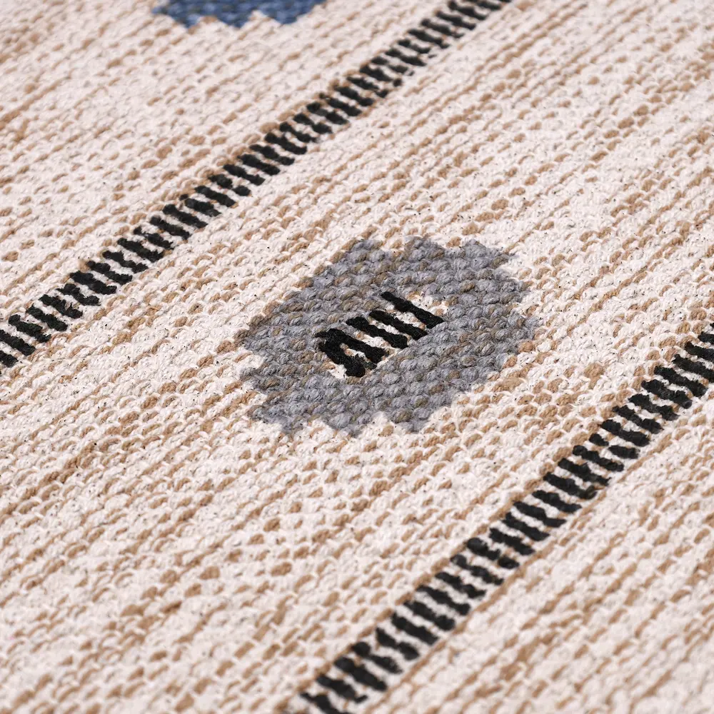 Коврик грязезащитный KREAFORTA Cauvery 60x90 см хлопок цвет бежевый STLM-2183549 - Вид №3