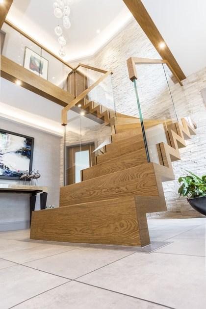 Siller Treppen Открытая лестница из дерева Zig-zag sun-id-1408762 - Вид №4