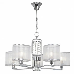 Подвесная люстра Freya Elin FR5016PL-05CH FREYA ELIN 312776 Серебро