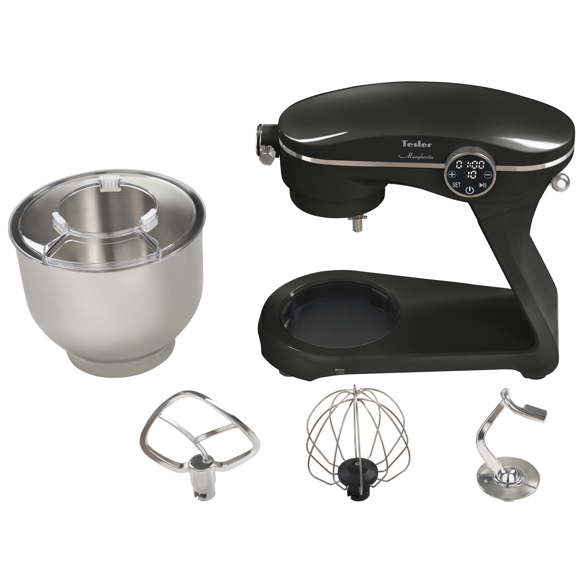 9146250 Кухонная машина Tesler KM-1860 BLACK черный STDN-0095777 - Вид №6